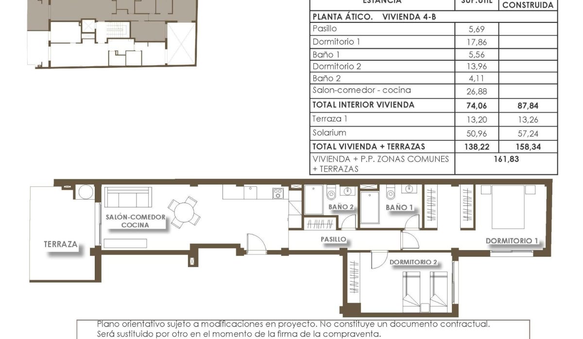 Obra nueva - Ático - Torrevieja - Playa de El Cura