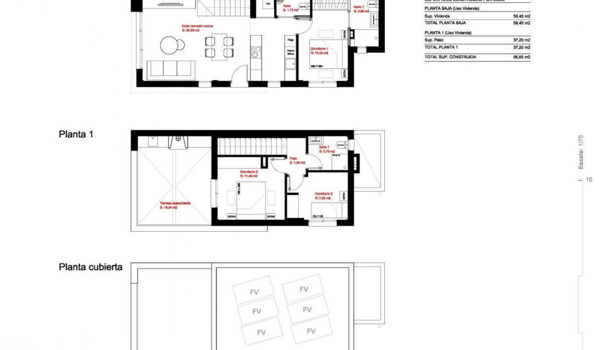 Obra nueva - Adosado - Daya Nueva