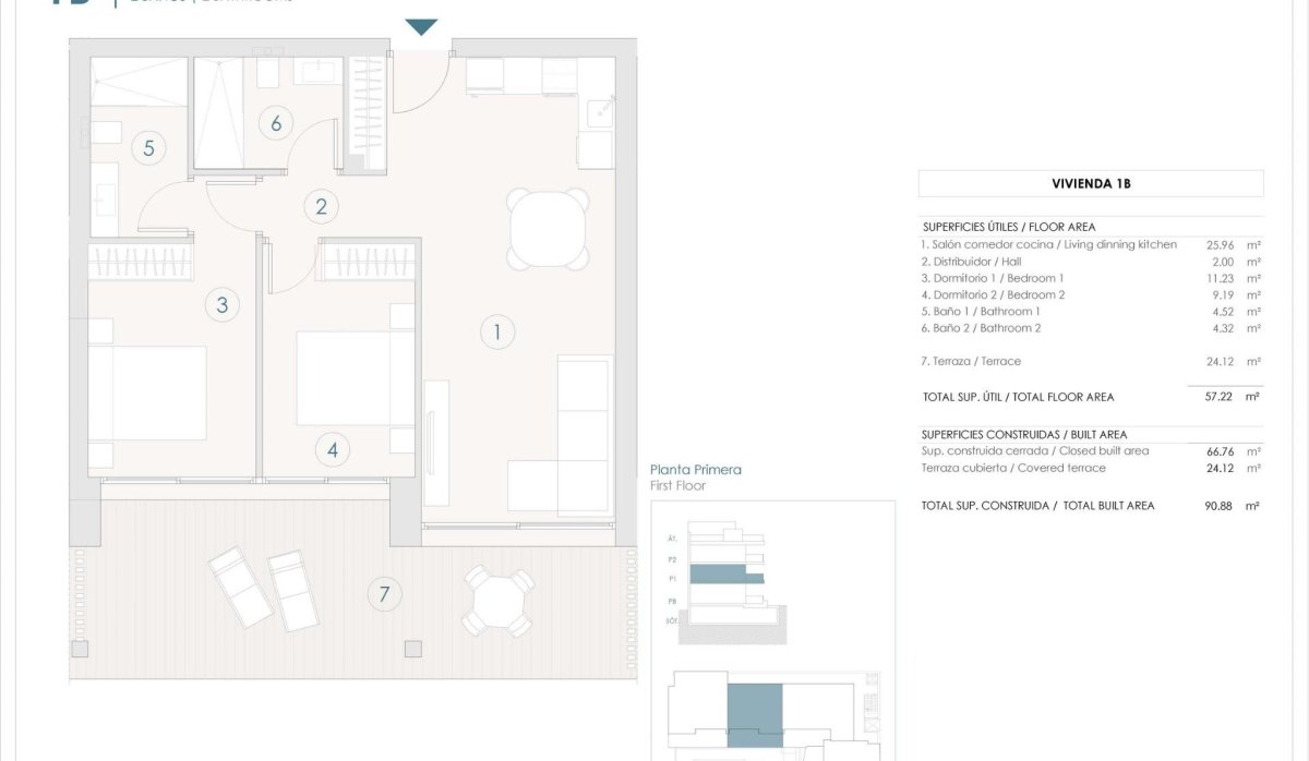 Nouvelle construction - Appartement - Benijofar - Pueblo