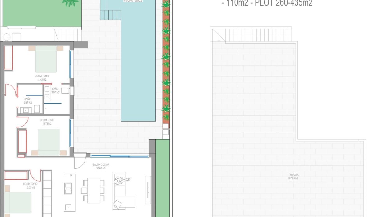 Nouvelle construction - Villa - San Javier - Parque del doce