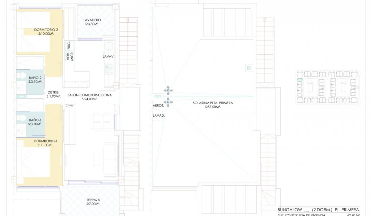 Nouvelle construction - Bungalow - Torrevieja - Los Balcones