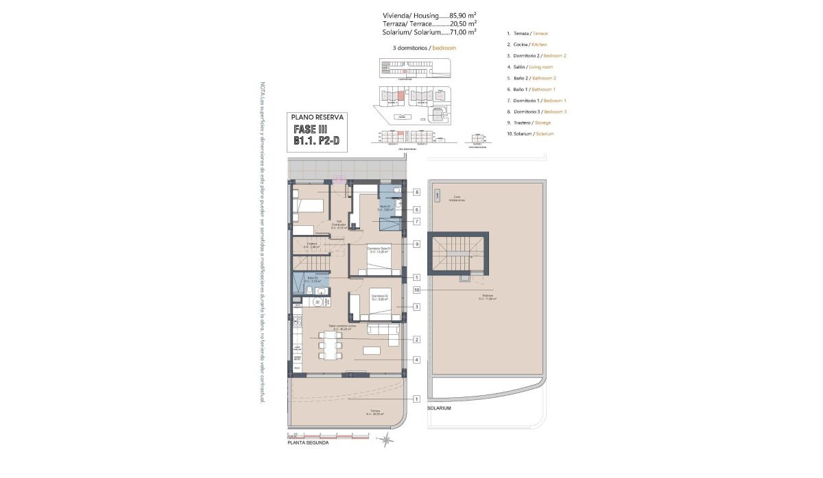 Nouvelle construction - Attique - Los Alcazares - La Serena Golf