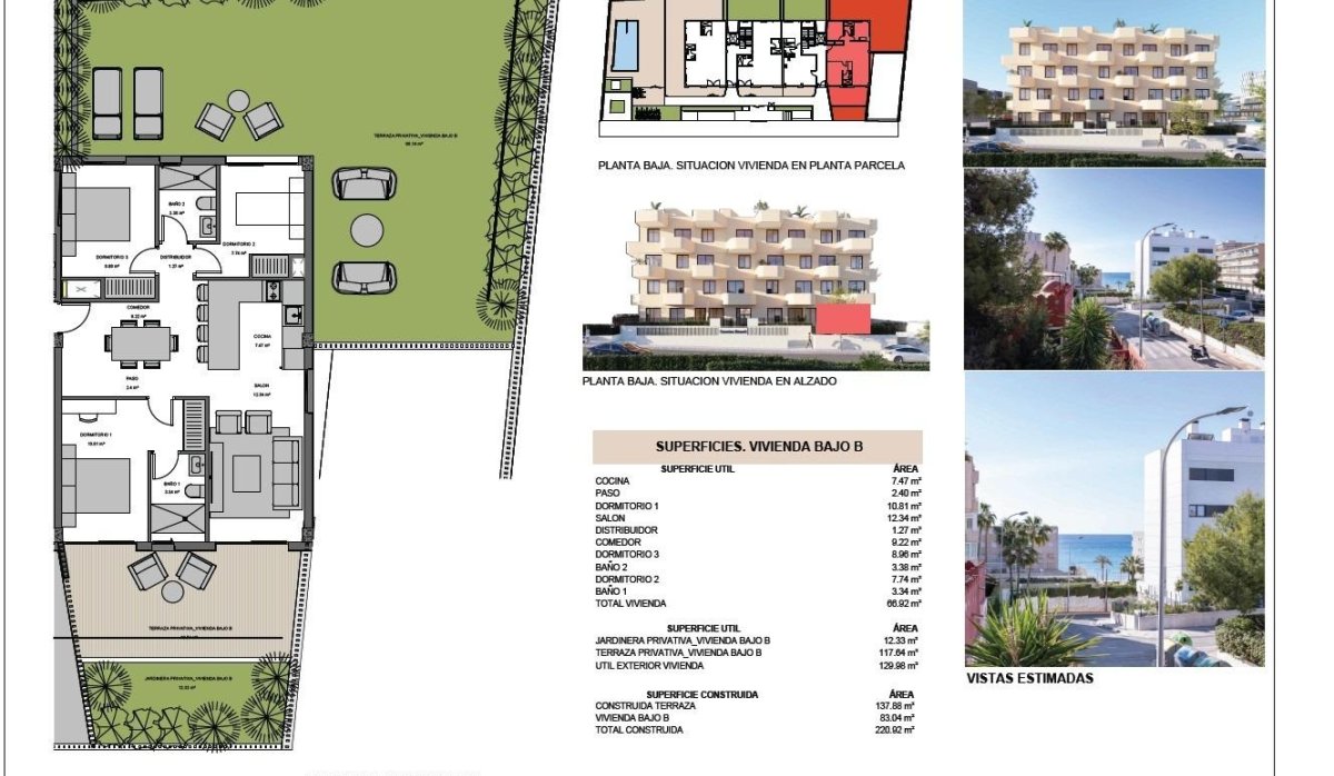 Nouvelle construction - Ground floor apartment - El Campello - Muchavista