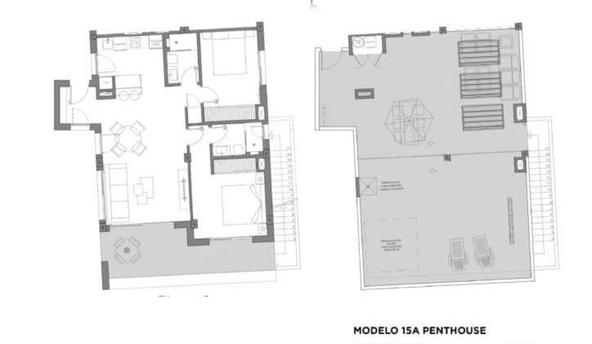 Nouvelle construction - Attique - Los Alcazares - Parque Diana