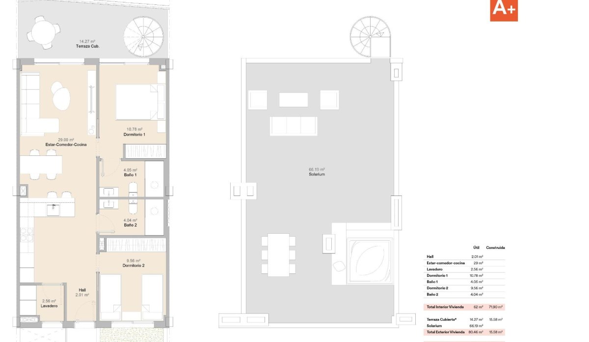Nouvelle construction - Attique - La Nucía - Ciudad Deportiva