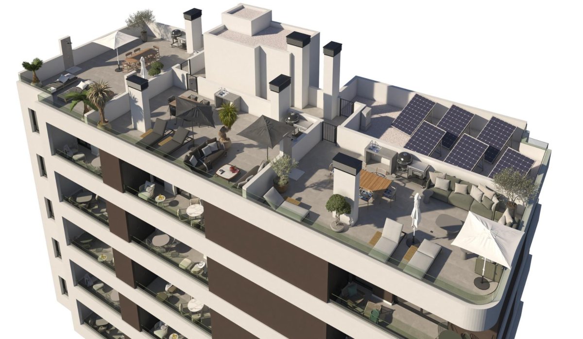 Nouvelle construction - Attique - Santa Pola - pueblo