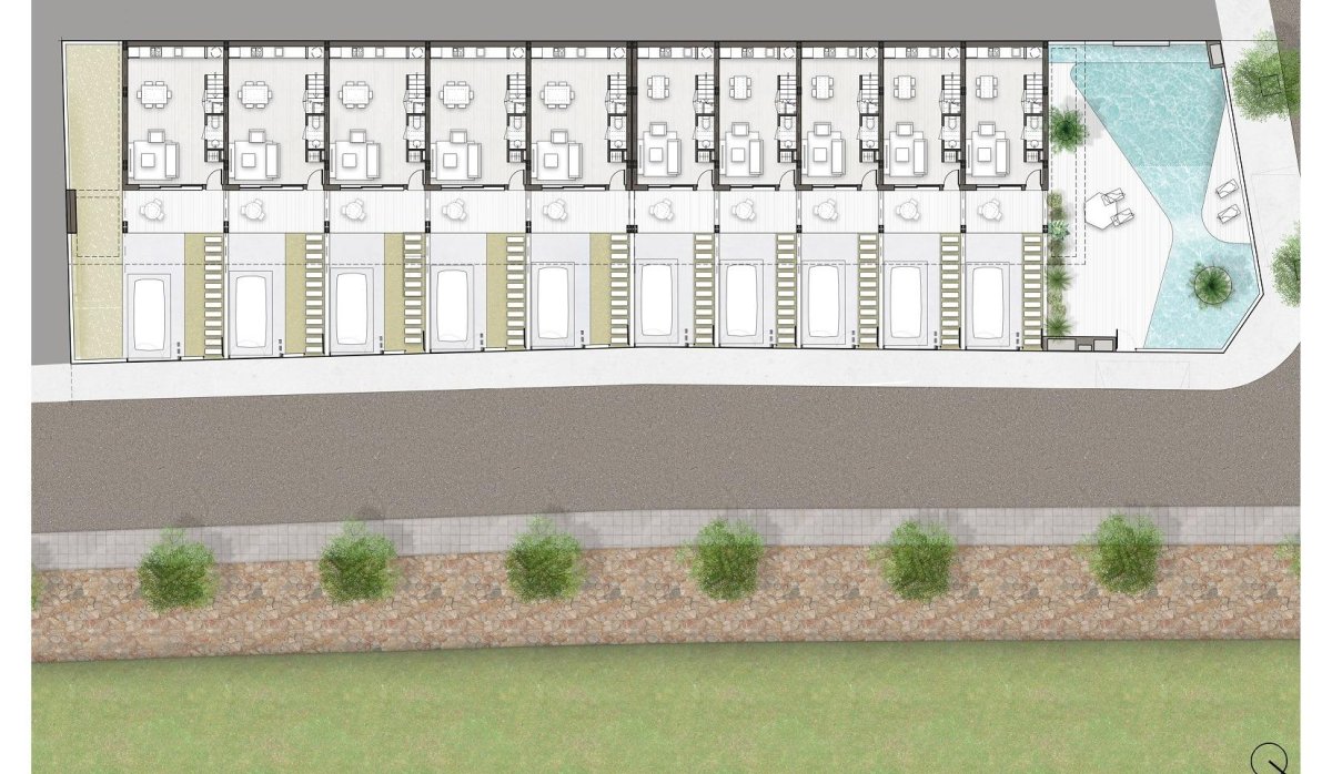 Nouvelle construction - Town House - Pilar de la Horadada - pueblo