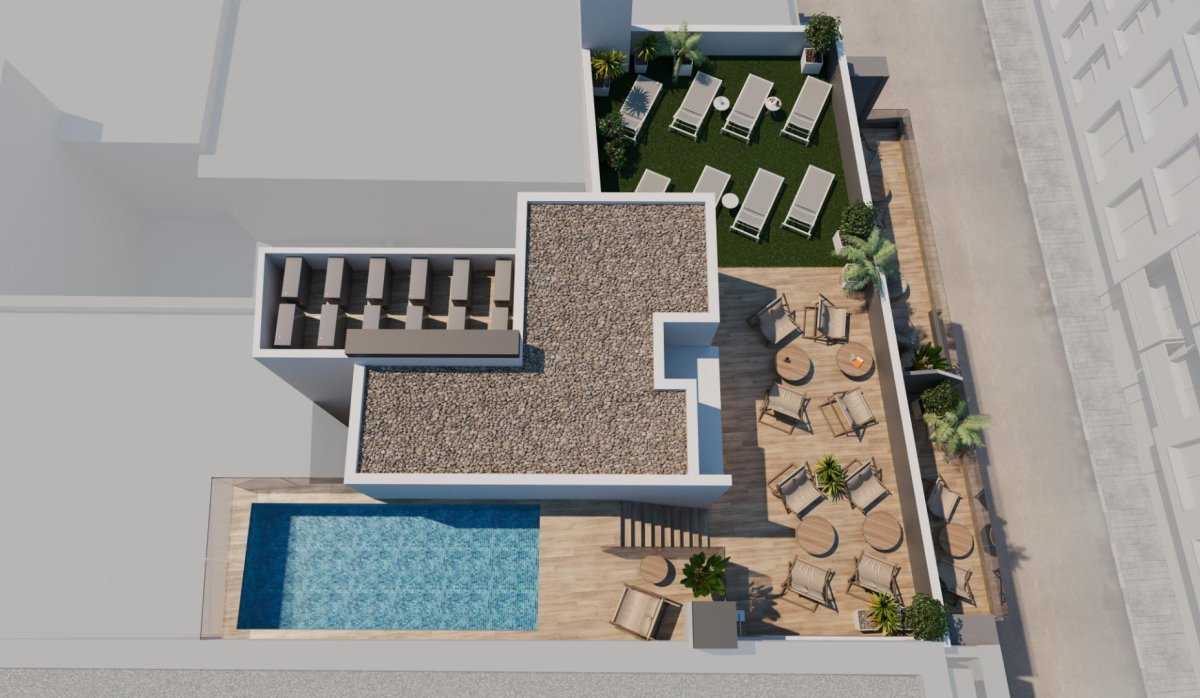 Nouvelle construction - Attique - Torrevieja - Centro