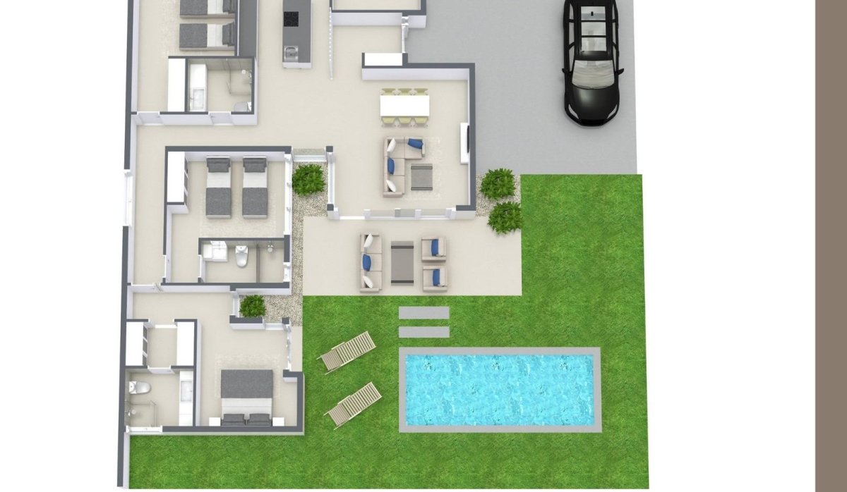 Nouvelle construction - Villa - Baños y Mendigo - Altaona Golf