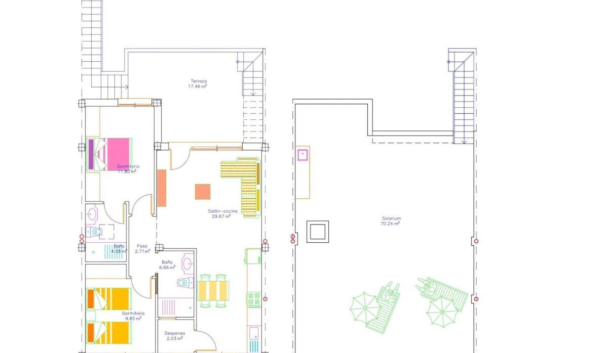Nouvelle construction - Bungalow - San Javier - pueblo