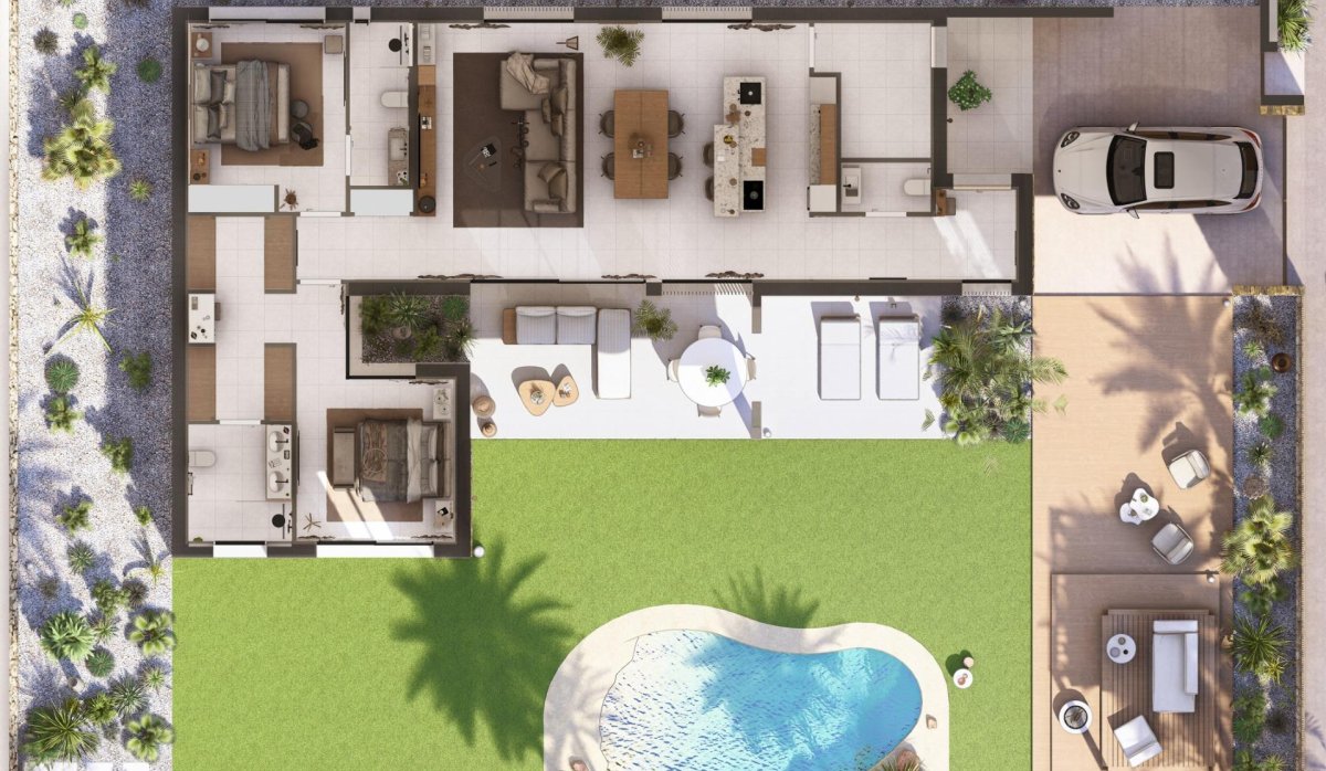 Nouvelle construction - Villa - Baños y Mendigo - Altaona Golf