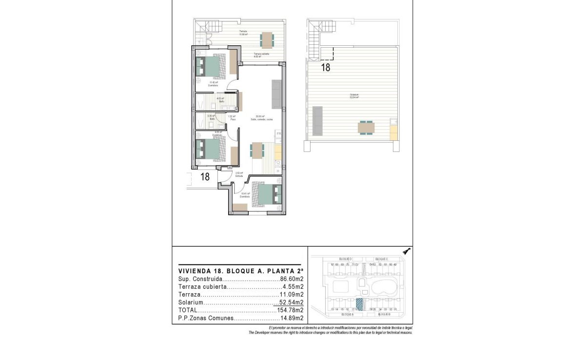 Nouvelle construction - Attique - Torre Pacheco - San Cayetano