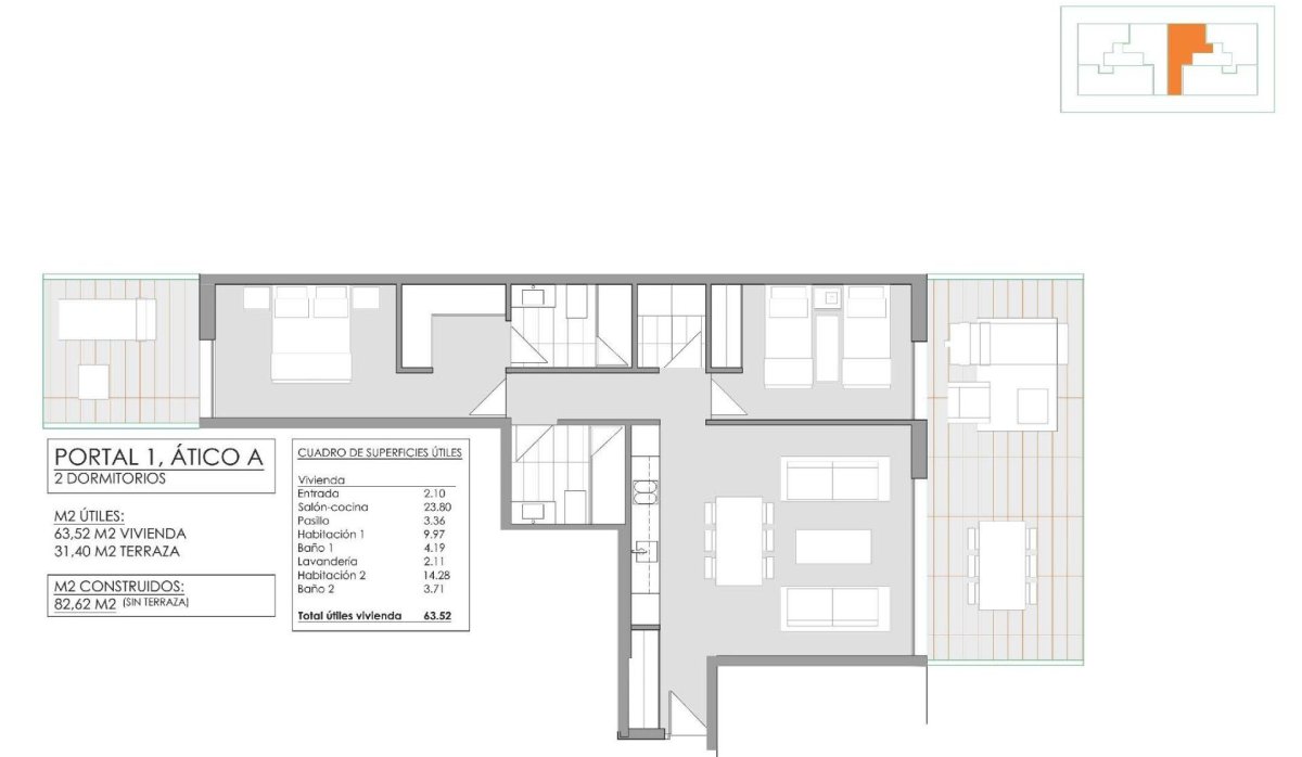 Nouvelle construction - Attique - Jávea Xàbia - Pueblo