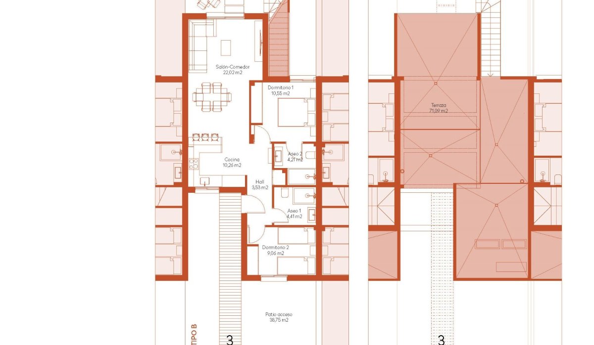 Nouvelle construction - Town House - Baños y Mendigo - Altaona Golf And Country Village