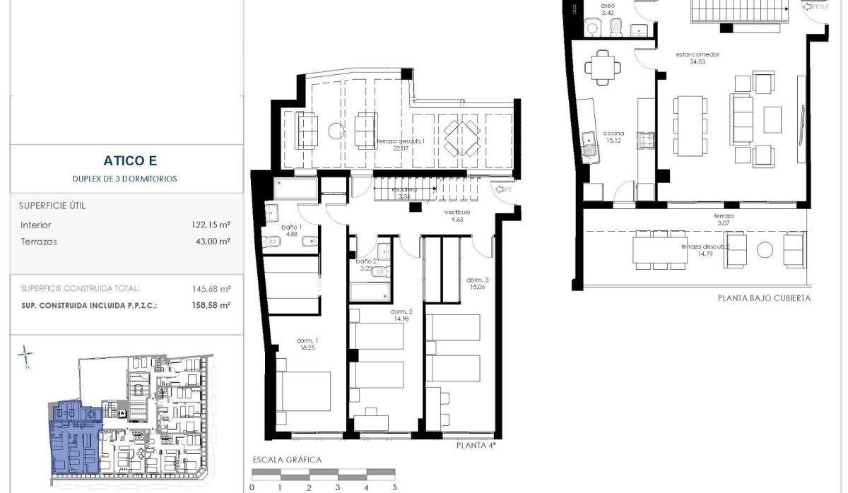 Nouvelle construction - Attique - Murcia - Centro