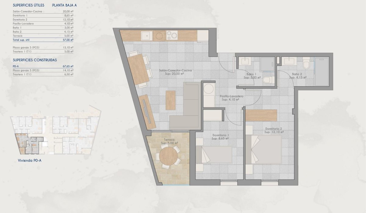 Nouvelle construction - Appartement - San Pedro del Pinatar - Lo Pagan