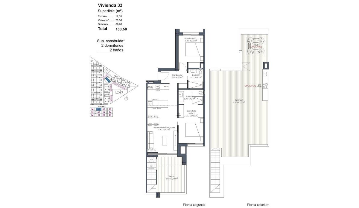 Nouvelle construction - Attique - Los Alcazares - Serena Golf