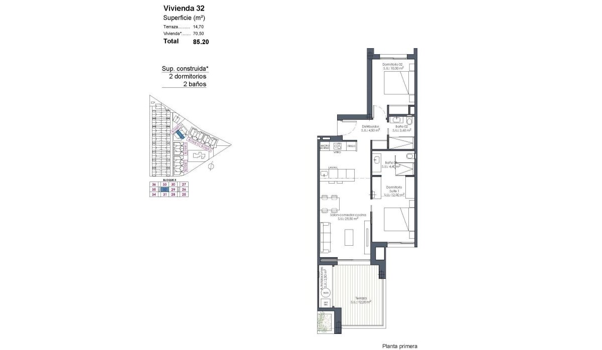Nouvelle construction - Appartement - Los Alcazares - Serena Golf