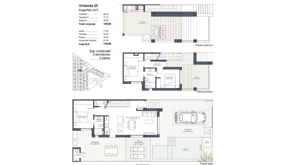 Nouvelle construction - Quad - Los Alcazares - Serena Golf