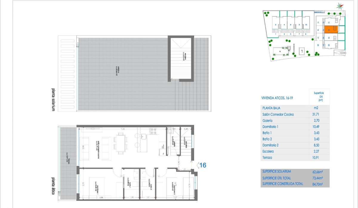 Nouvelle construction - Attique - Torrevieja - Punta prima