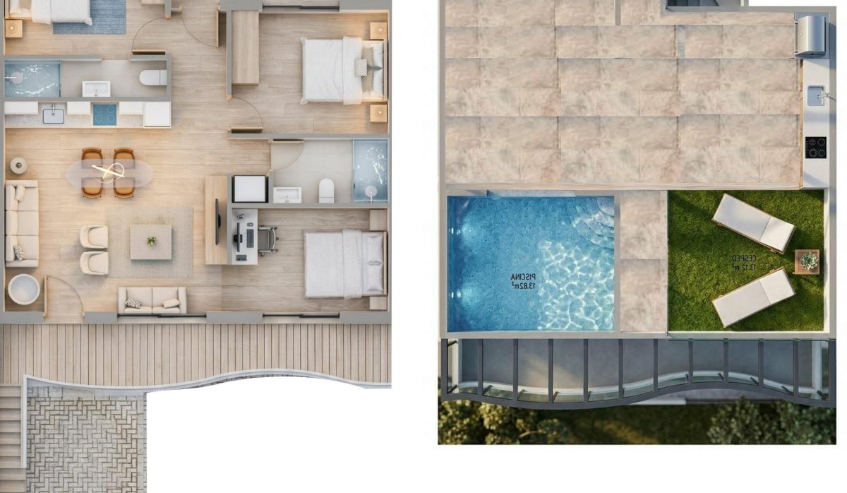 Nouvelle construction - Bungalow - Pilar de la Horadada - parques de Andromeda