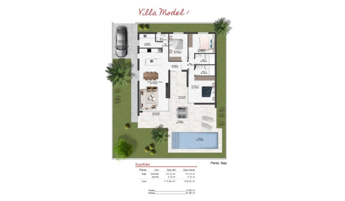 Nouvelle construction - Villa - Baños y Mendigo - Altaona Golf