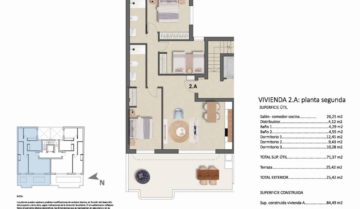 Nouvelle construction - Attique - Pilar de la Horadada - Torre De La Horadada