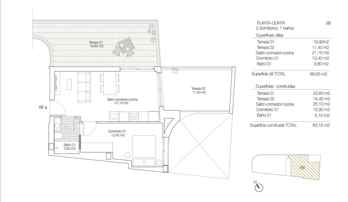 Obra nueva - Ático - Torrevieja - Playa de los Locos