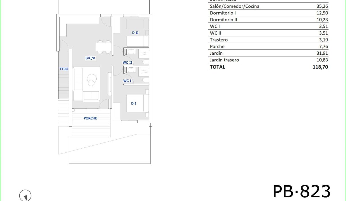 Nouvelle construction - Bungalow - San Miguel de Salinas - Pueblo