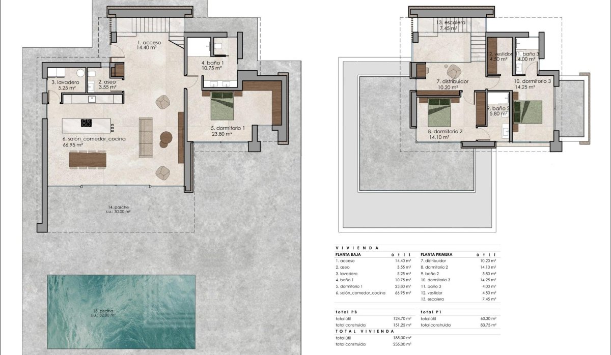 Obra nueva - Villa - Pinoso - Lel