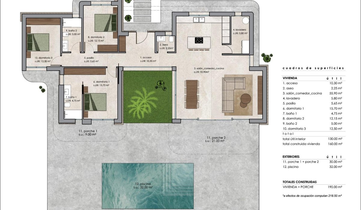 Obra nueva - Villa - Pinoso - Lel