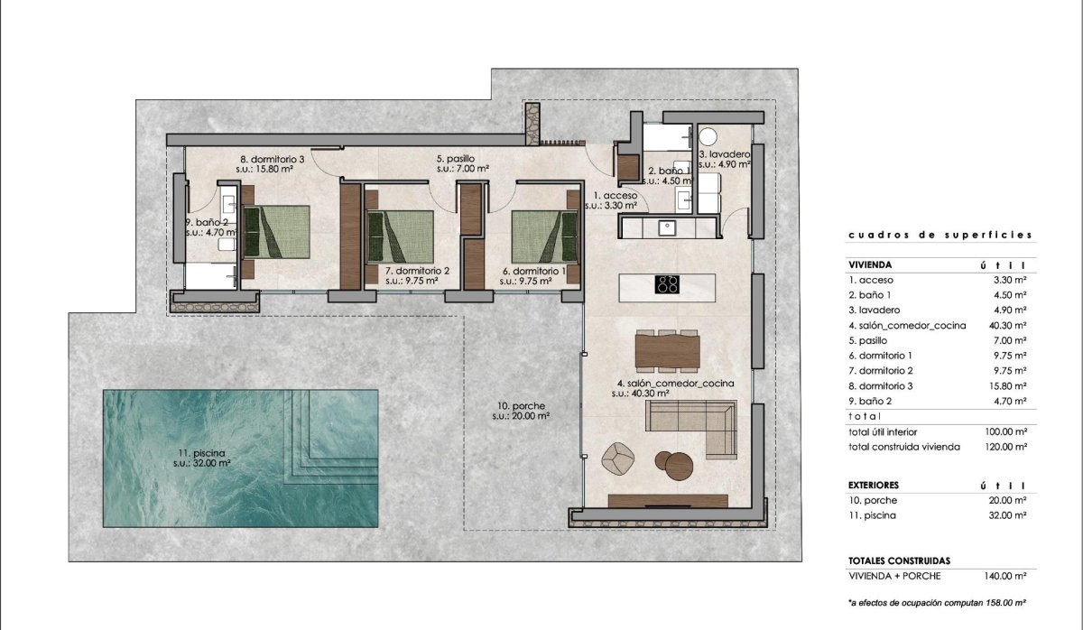 New Build - Villa - Pinoso - Lel