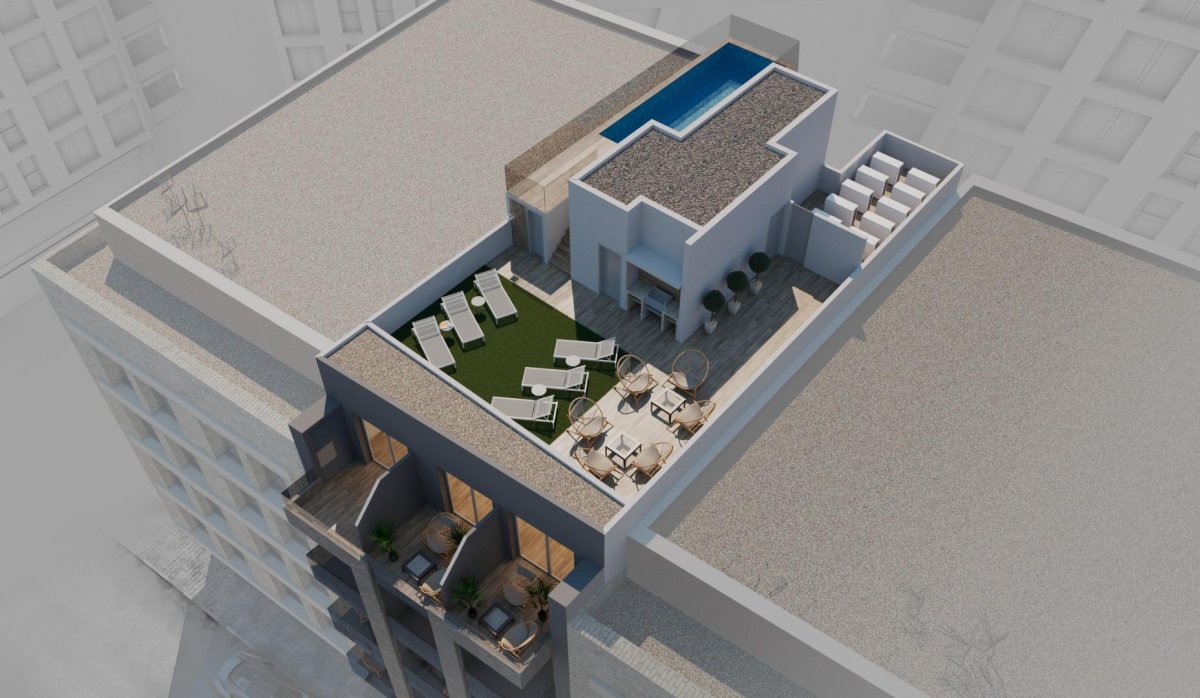 New Build - Apartment / flat - Torrevieja - Playa de los Locos