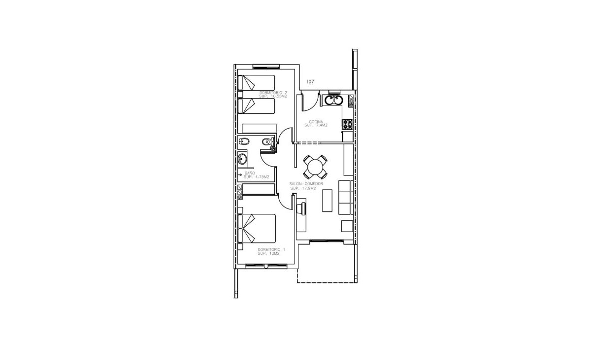 Nouvelle construction - Appartement - Aguilas - Collados