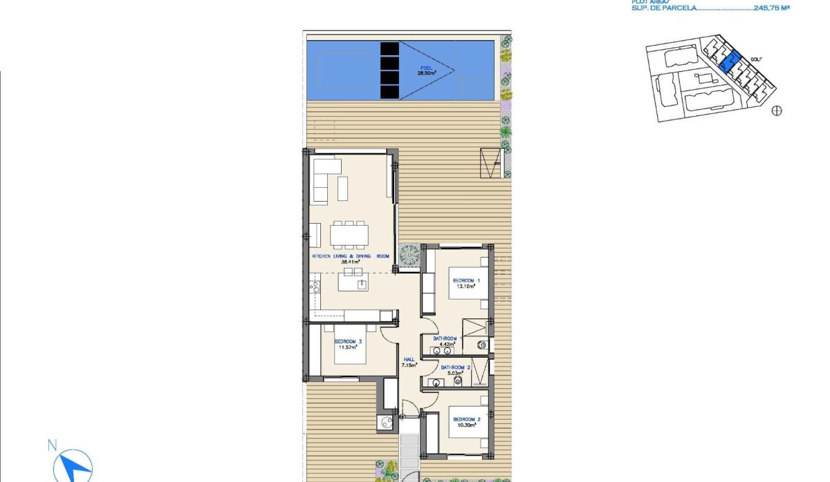 Nouvelle construction - Villa - Los Alcazares - Serena Golf