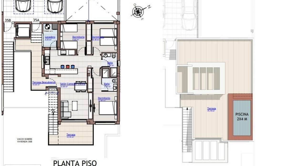 Obra nueva - Bungalow - San Miguel de Salinas - VistaBella Golf