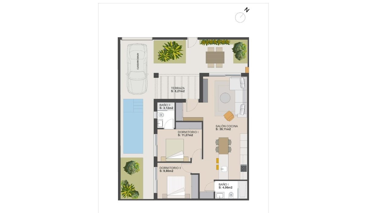 New Build - Quad - Torre Pacheco - El Alba