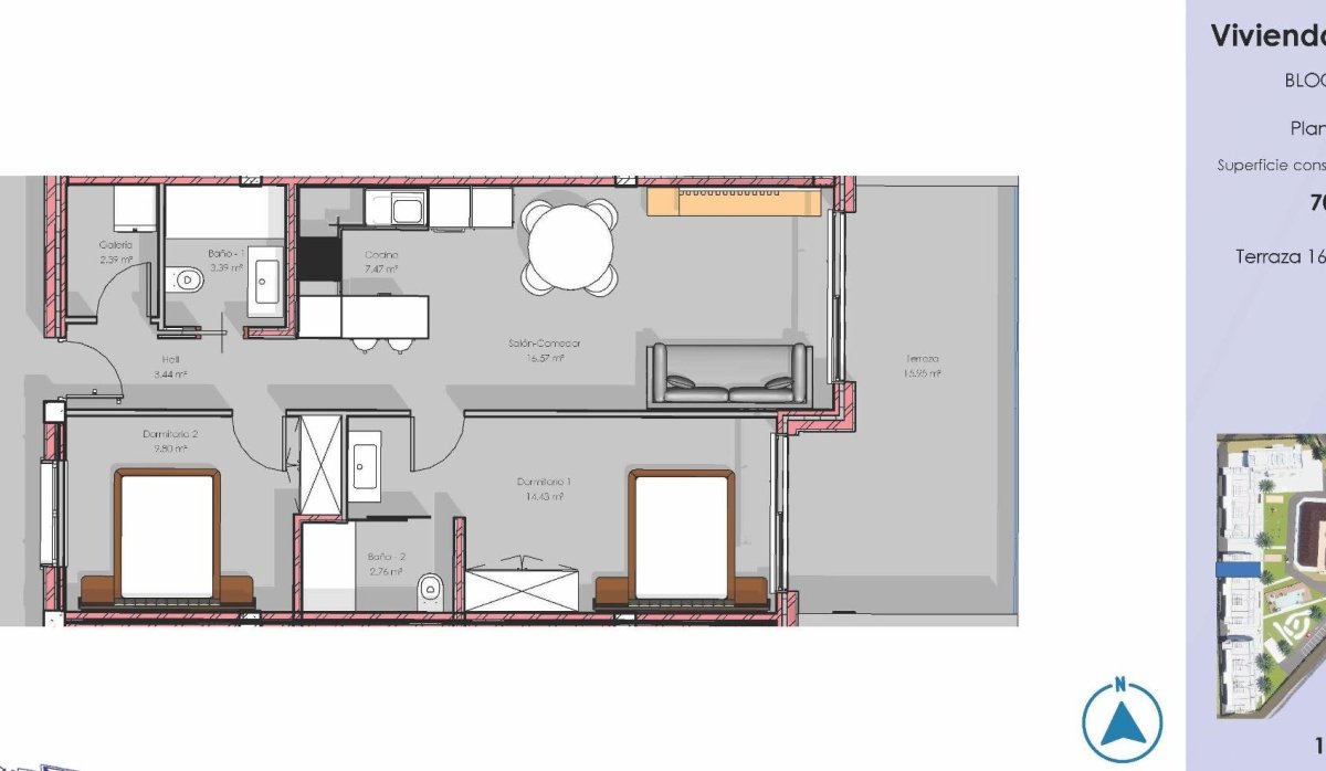 Nouvelle construction - Appartement - Guardamar del Segura - El Raso