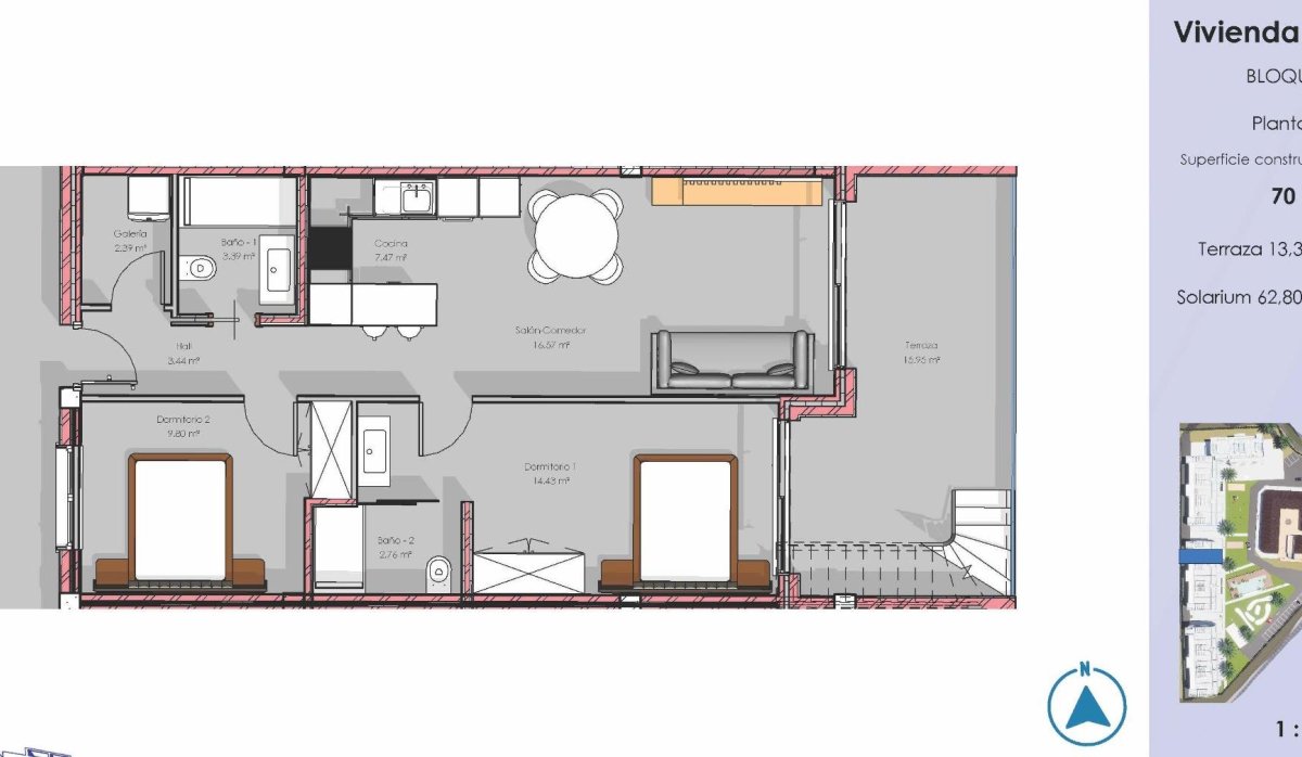 Nouvelle construction - Attique - Guardamar del Segura - El Raso