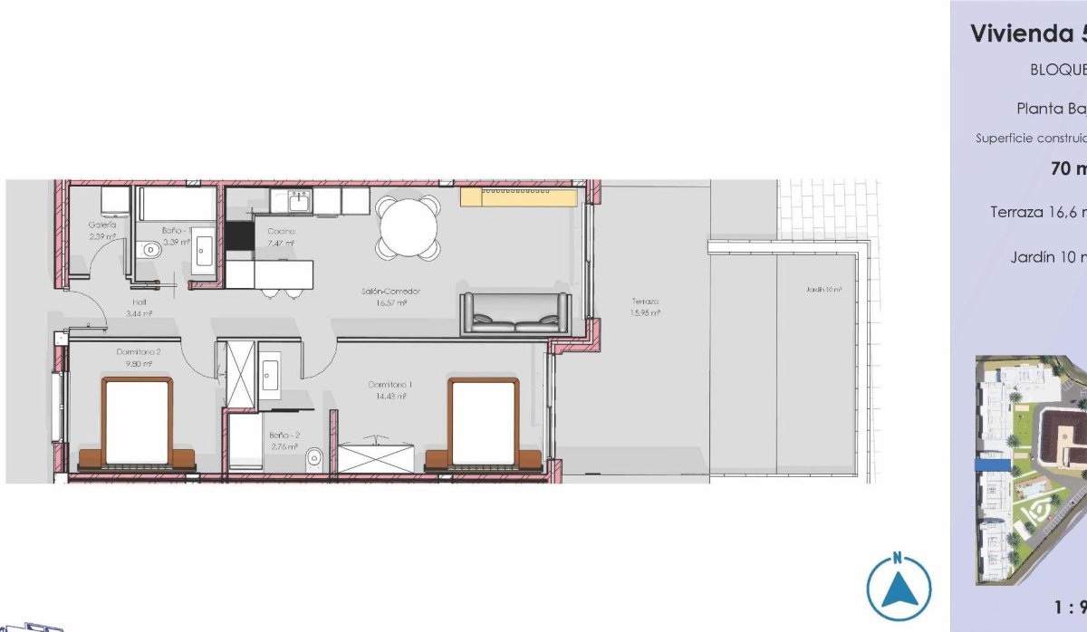 Nouvelle construction - Appartement - Guardamar del Segura - El Raso