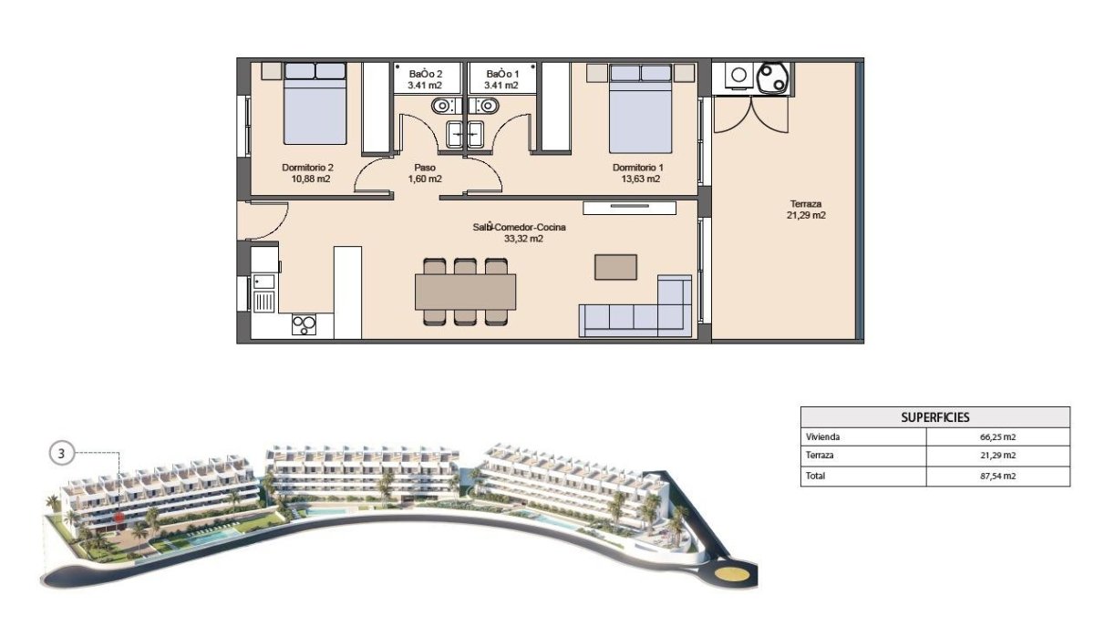 Nouvelle construction - Appartement - Finestrat - Balcón De Finestrat