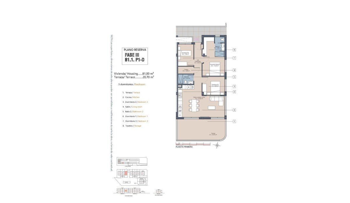Obra nueva - Apartamento / piso - Los Alcazares - La Serena Golf