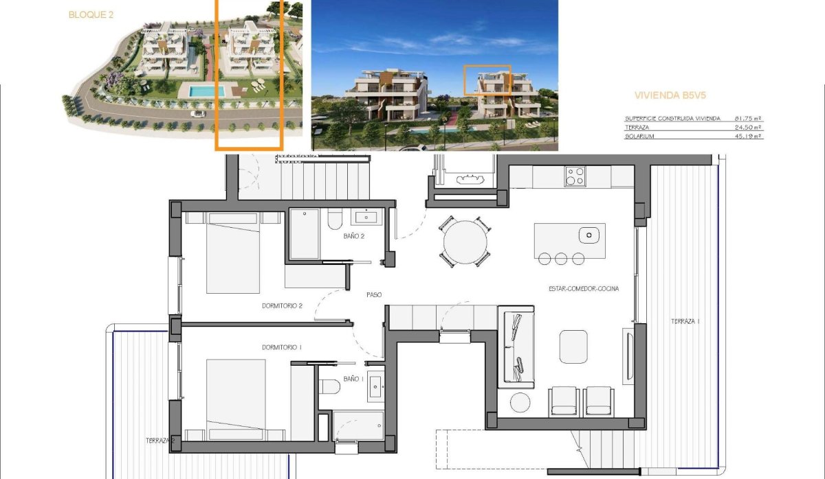 Nouvelle construction - Attique - Fuente Álamo - Hacienda del Alamo