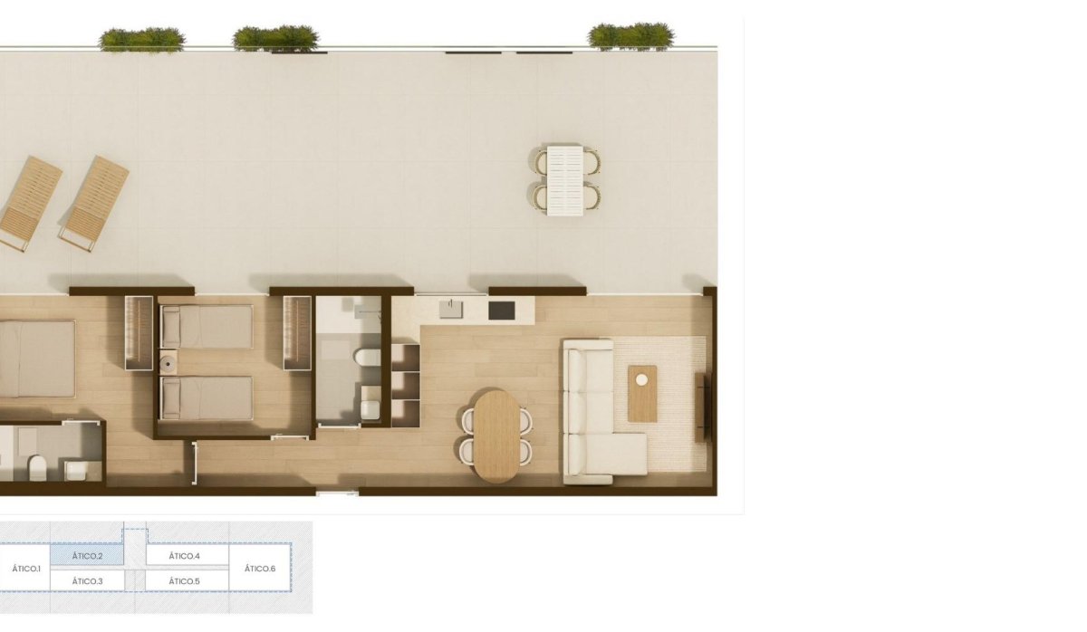 Nouvelle construction - Attique - Moncofa - Playa de Moncofa