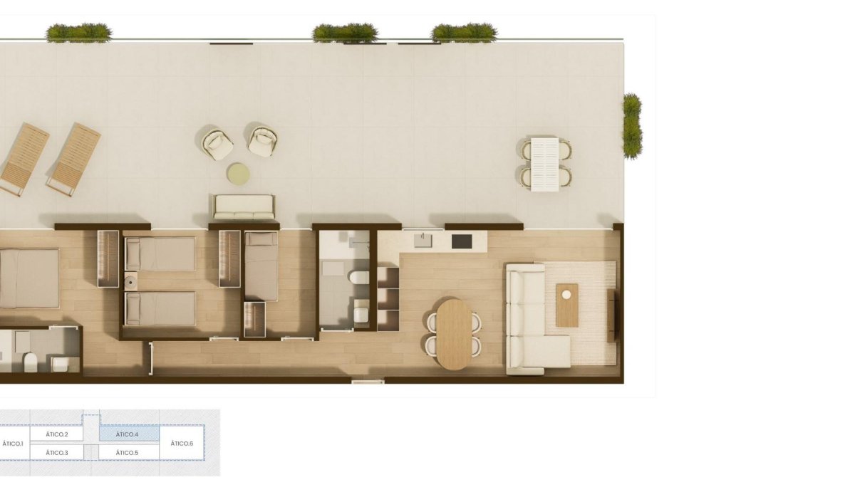 Nouvelle construction - Attique - Moncofa - Playa de Moncofa