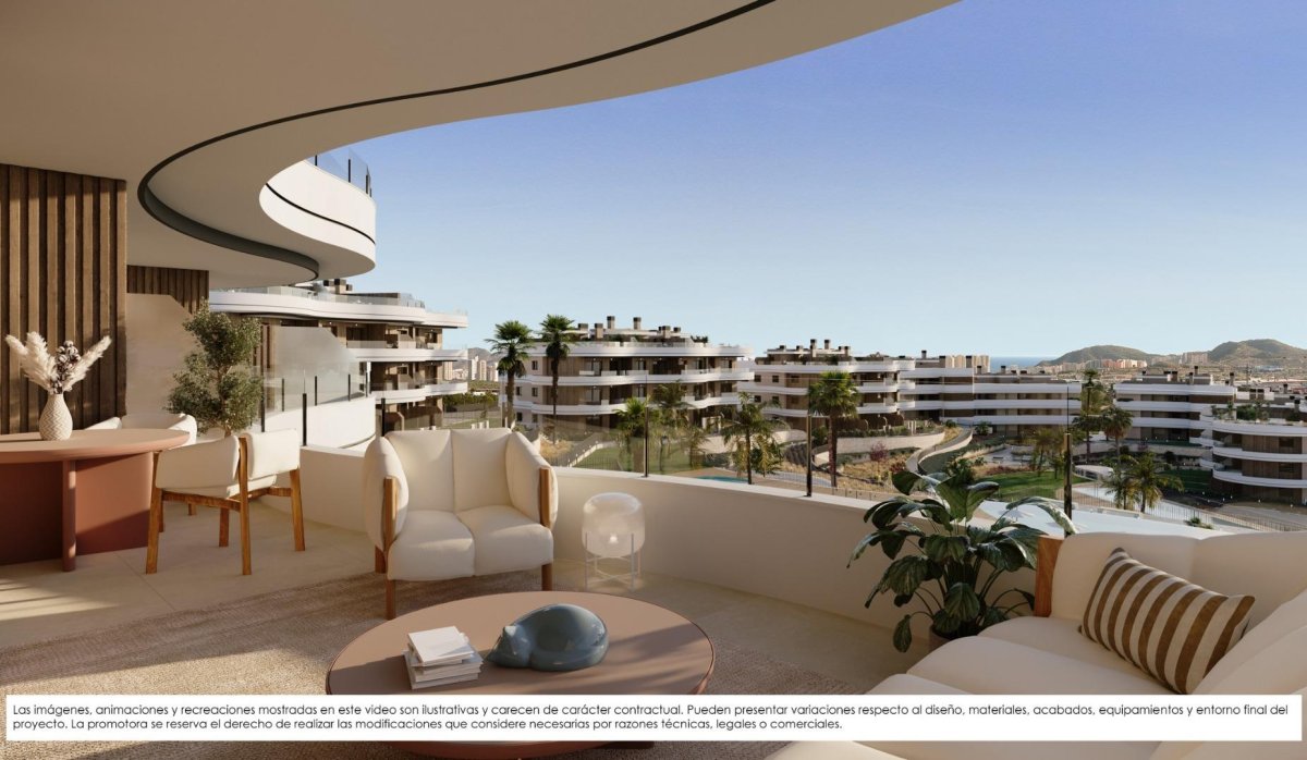 New Build - Apartment / flat - Finestrat - Campana Garden