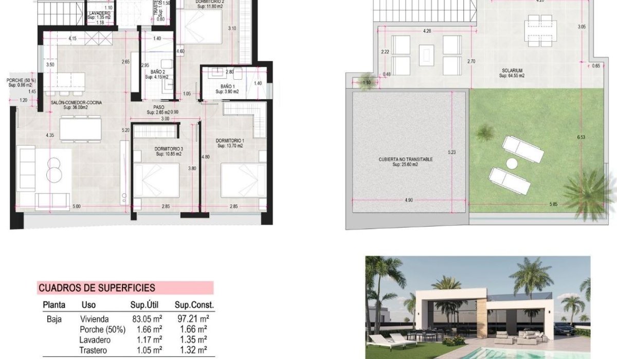 Nouvelle construction - Villa - Alhama De Murcia - Condado De Alhama