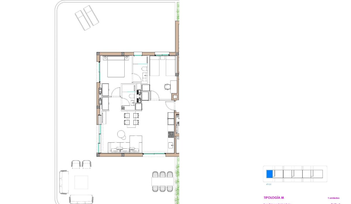 Nouvelle construction - Attique - Moncofa - Playa de Moncofa