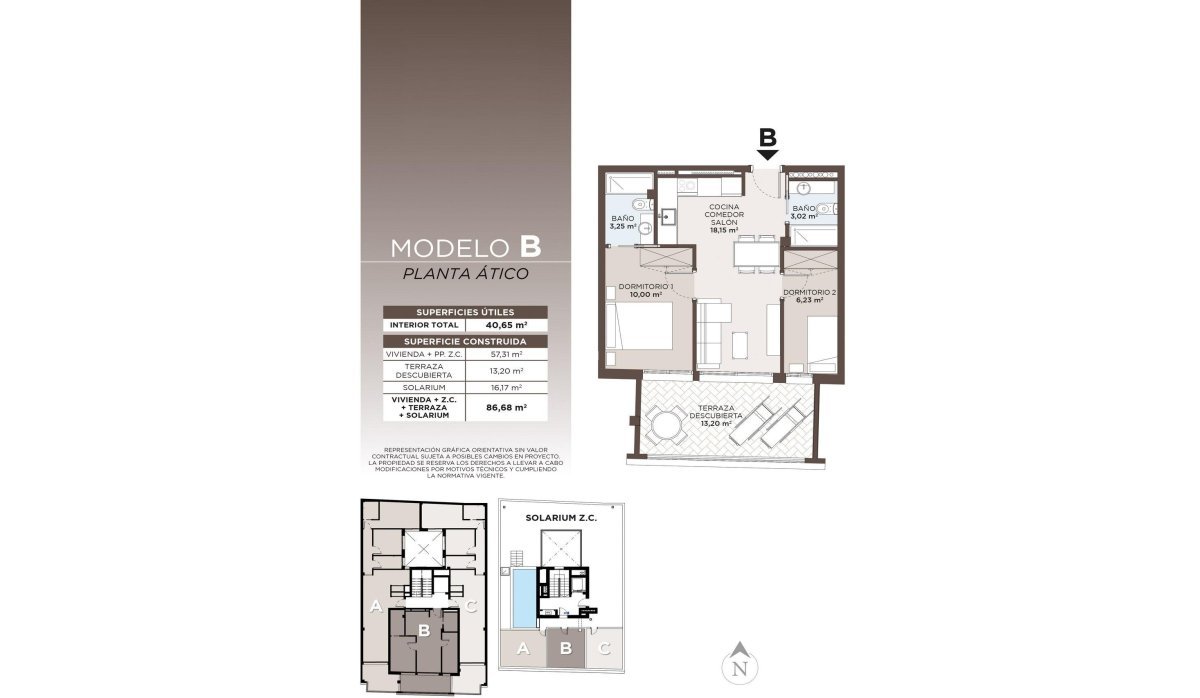 Nouvelle construction - Attique - Torrevieja - Playa de El Cura