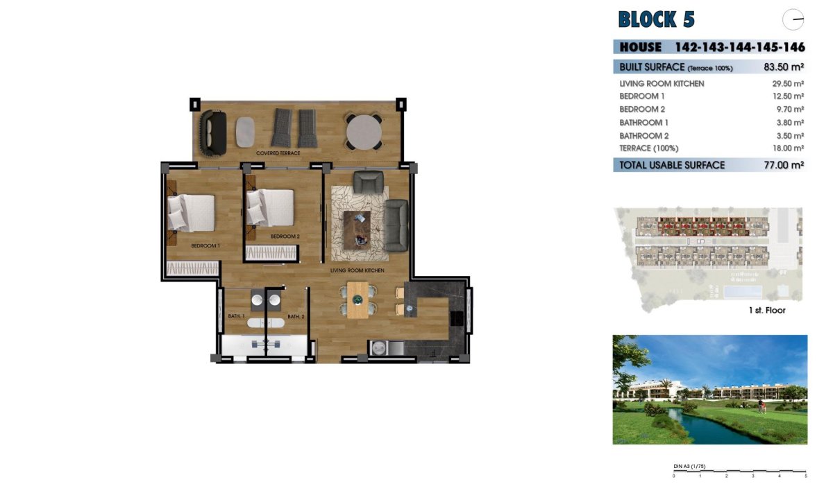 Nouvelle construction - Appartement - Los Alcazares - La Serena Golf